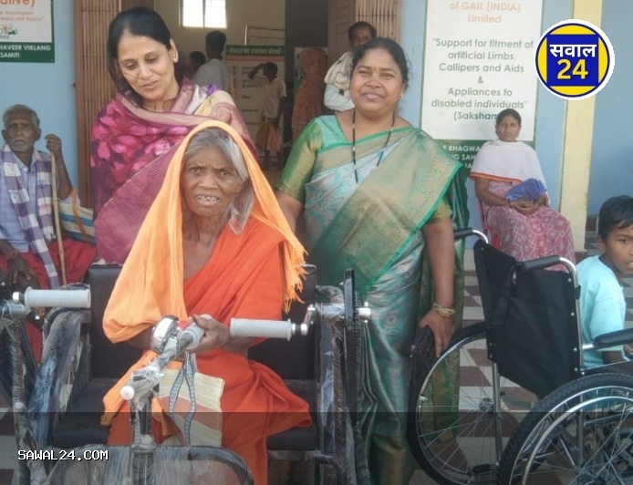 दूरस्थ अंचलों के दिव्यांगों को मिला सहारा, 120 हितग्राहियों को आधुनिक उपकरणों का लाभ