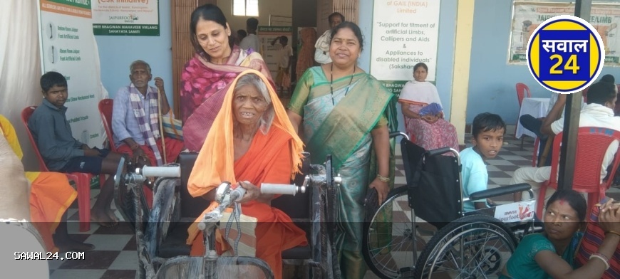 दूरस्थ अंचलों के दिव्यांगों को मिला सहारा, 120 हितग्राहियों को आधुनिक उपकरणों का लाभ