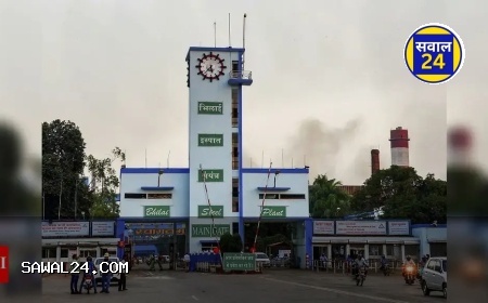 भिलाई स्टील प्लांट में बड़ा हादसा: पावर प्लांट-2 के टरबाइन सेक्शन में विस्फोट, 5 कर्मचारी घायल