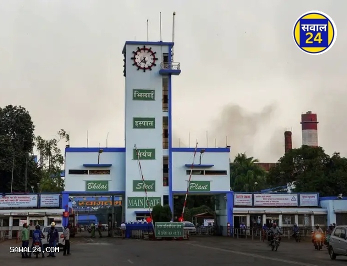 भिलाई स्टील प्लांट में बड़ा हादसा: पावर प्लांट-2 के टरबाइन सेक्शन में विस्फोट, 5 कर्मचारी घायल