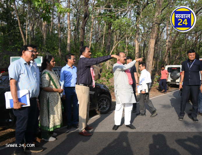 जगदलपुर फ्लाईओवर निर्माण में देरी पर भड़के डिप्टी सीएम अरुण साव, अधिकारियों और ठेकेदार को लगाई फटकार