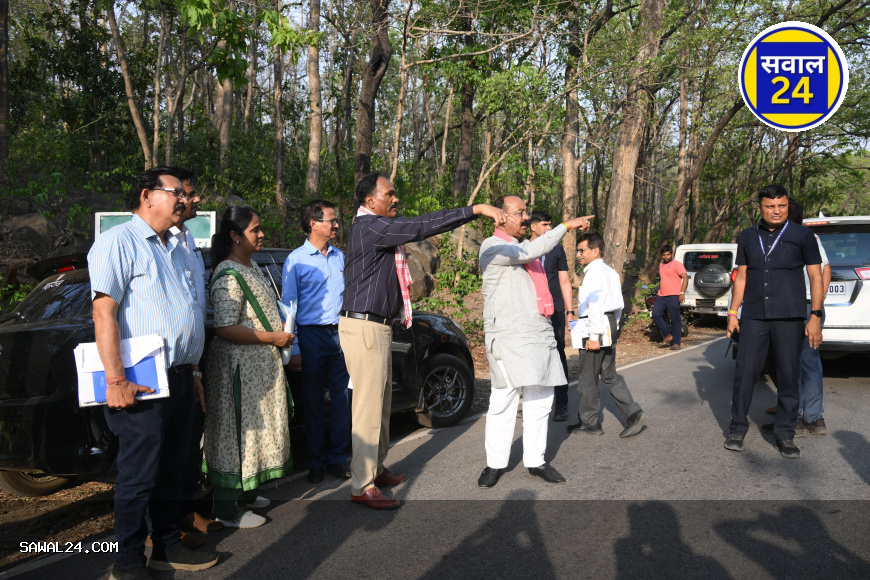 जगदलपुर फ्लाईओवर निर्माण में देरी पर भड़के डिप्टी सीएम अरुण साव, अधिकारियों और ठेकेदार को लगाई फटकार