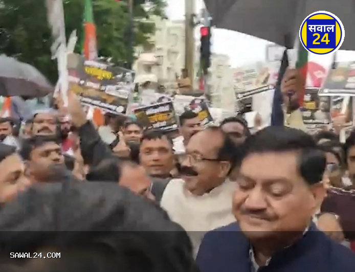 रायपुर में भाजपा का कांग्रेस कार्यालय घेराव, उपमुख्यमंत्री अरुण साव बोले— लोकतांत्रिक मर्यादाओं के खिलाफ है प्रधानमंत्री आवास घेरने का आह्वान