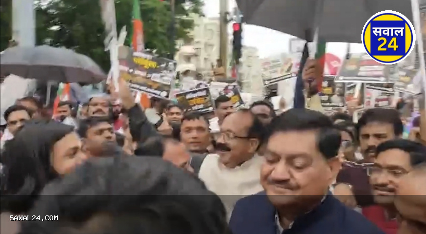 रायपुर में भाजपा का कांग्रेस कार्यालय घेराव, उपमुख्यमंत्री अरुण साव बोले— लोकतांत्रिक मर्यादाओं के खिलाफ है प्रधानमंत्री आवास घेरने का आह्वान