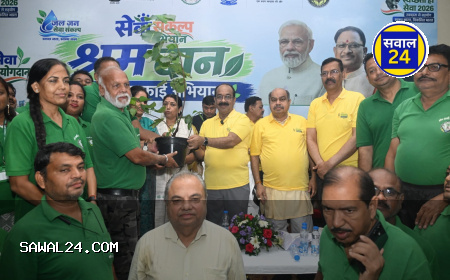 महाराजबंध तालाब में श्रमदान, स्वच्छता की शपथ: अरुण साव ने कहा- सफाई को आदत बनाएं, तभी शहर होंगे स्वच्छ
