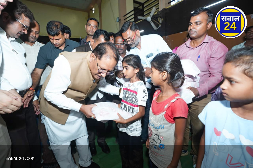 बस्तर के बाढ़ प्रभावित इलाकों में पहुंचे CM साय, हर परिवार को ₹10 हजार राहत की घोषणा