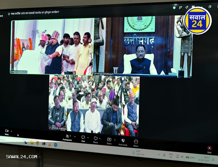 बाबा कार्तिक उरांव की जन्मशताब्दी पर CM साय ने किया प्रतिमा का अनावरण, अंबिकापुर इंजीनियरिंग कॉलेज का नाम बदलने की घोषणा